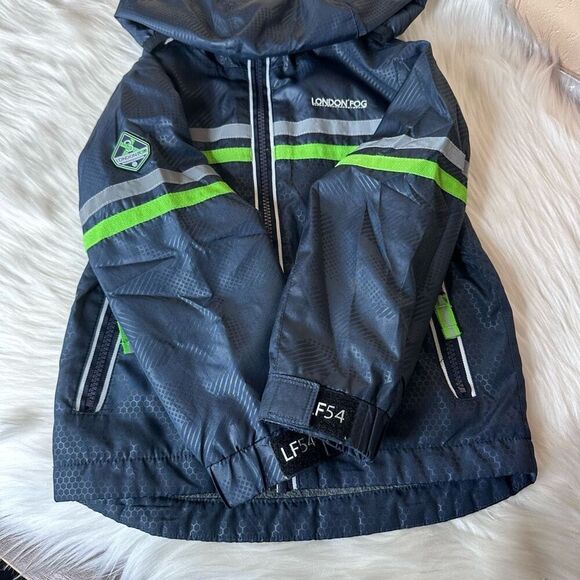 London Fog Boy Kid's Midweight Jacket Navy Size 3T - Picture 9 of 9